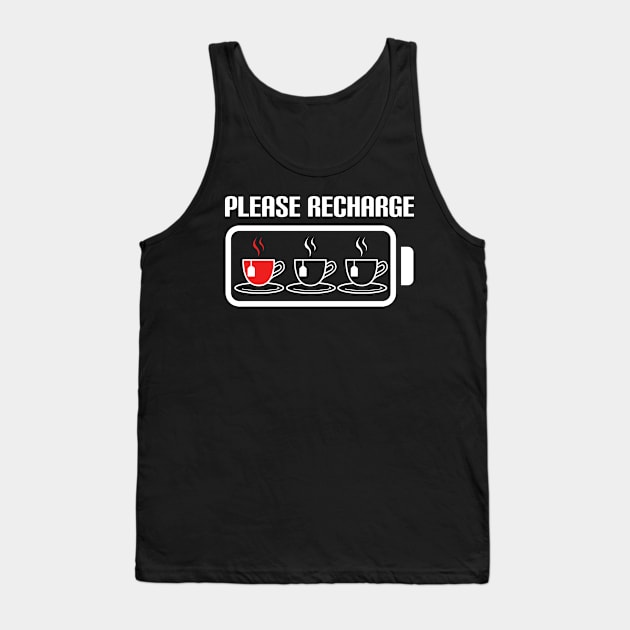 Tea Please Recharge Tank Top by c1337s